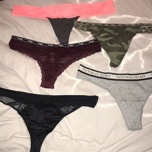 Victoria’s Secret/PINK thongs